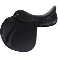 Produktbild von KenTaur Sattel Danae VS aus Country Leder mit Keilkissen in Schwarz