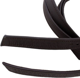 Produktbild von Kentaur Steigbügelriemen aus Leder mit Horse Shop Logo in Schwarz oder Braun