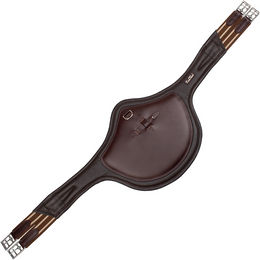 Produktbild von KenTaur Stollenschutzgurt KT Avignon Soft aus Leder in Braun