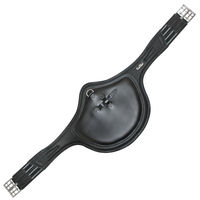 Produktbild von KenTaur Stollenschutzgurt KT Avignon Soft aus Leder Schwarz