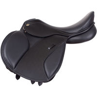 Produktbild von KenTaur Young Jumper Springsattel aus Kalbleder in Schwarz