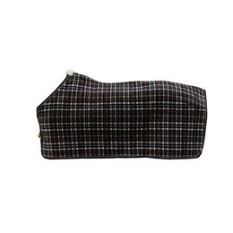 Kentucky Abschwitzdecke Fleece Heavy Check Printing Braun 140-6'3 – Bild 1 von 8