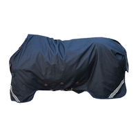 Produktbild von Kentucky All Weather Waterproof Comfort Weidedecke für Pferde Blau 100g
