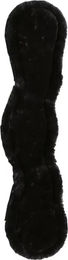 Kentucky Anatomischer Kurzgurt mit abnehmbarem Lammfell Cover Schwarz 60 cm – Bild 1 von 3