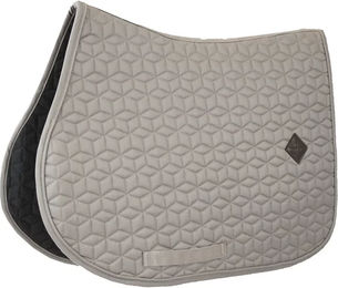 Kentucky Basic Satteldecke aus Baumwolle für Vollblut in Beige oder Grau – Bild 1 von 6
