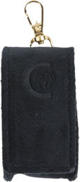 Kentucky Beutelspender Poop Bag Holder aus Velours für Hunde in Blau – Bild 1 von 4