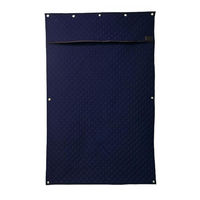 Produktbild von Kentucky Boxenvorhang Stable Curtain aus Kunstleder Blau OneSize