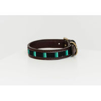 Produktbild von Kentucky Dogwear Halsband Pearls Blau aus Leder und Kunstleder Größe XXS