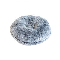 Produktbild von Kentucky Dogwear Hundebett Comfort Donut aus Plüsch Grau Größe S 55cm - 55 cm