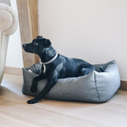 Kentucky Dogwear Hundebett Soft Sleep Grau Größe S – Bild 1 von 10