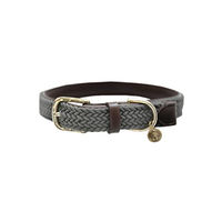 Produktbild von Kentucky Dogwear Hundehalsband aus geflochtenem Nylon Grau XL 71cm - 71 cm