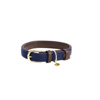 Produktbild von Kentucky Dogwear Hundehalsband aus geflochtenem Nylon in Blau Größe L 62cm - 62 cm