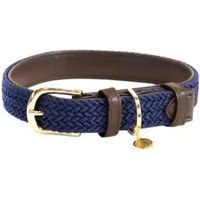 Produktbild von Kentucky Dogwear Hundehalsband aus geflochtenem Nylon in Blau Größe M 50cm - 50 cm