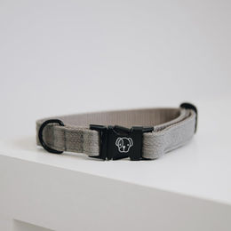 Kentucky Dogwear Hundehalsband aus Nylon in Beige mit Tiermuster Größe M 36-52cm – Bild 1 von 3