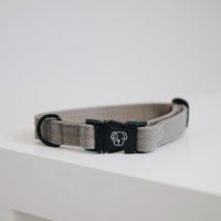 Produktbild von Kentucky Dogwear Hundehalsband aus Nylon in Beige mit Tiermuster Größe M 36-52cm