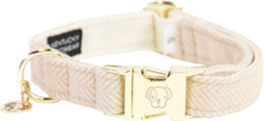 Kentucky Dogwear Hundehalsband aus Wolle Beige Größe L 42-68 cm – Bild 1 von 6
