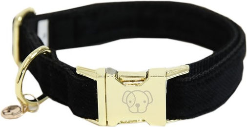 Kentucky Dogwear Hundehalsband Corduroy Schwarz Größe XS – Bild 1 von 1