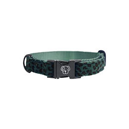 Kentucky Dogwear Hundehalsband Leopard Muster Grün Größe M (36-52cm) – Bild 1 von 8
