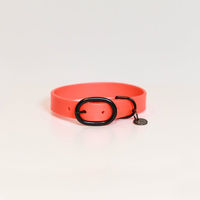 Produktbild von Kentucky Dogwear Hundehalsband Soft Rubber Orange Größe M waterproof - 50 cm