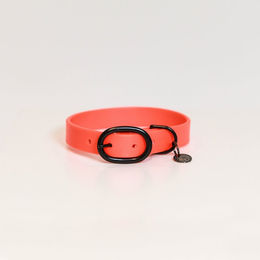 Produktbild von Kentucky Dogwear Hundehalsband Soft Rubber Orange XS waterproof Gummi - 37 cm