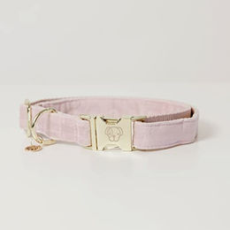 Kentucky Dogwear Hundehalsband Velvet Rosa Größe L – Bild 1 von 3