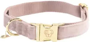 Kentucky Dogwear Hundehalsband Velvet Rosa Größe XS 18-26cm – Bild 1 von 4