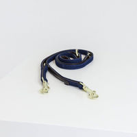 Produktbild von Kentucky Dogwear Hundeleine aus geflochtenem Nylon Blau Gold 2m Size L - 2 m