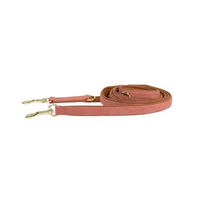 Produktbild von Kentucky Dogwear Hundeleine aus veganem Kunstleder Peach Brown 250cm - 2,5 m