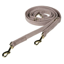 Produktbild von Kentucky Dogwear Hundeleine Velours Beige Größe S 200 cm