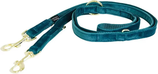 Kentucky Dogwear Hundeleine Velvet in Grün 200 cm - 2 m – Bild 1 von 9