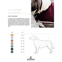 Produktbild von Kentucky Dogwear Hundemantel Heavy Fleece Bordeaux Größe S/M