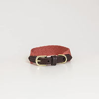 Produktbild von Kentucky Dogwear Jacquard Hundehalsband Orange Größe M/L 58cm - 58 cm