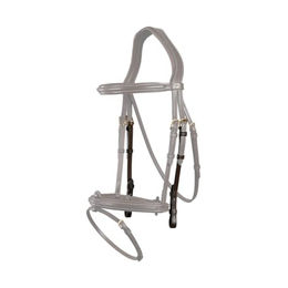 Produktbild von Kentucky Dy'on Cheekpieces D Collection Gebiss für Warmblut in Braun Größe Full 21cm