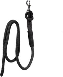 Kentucky Dy'on Führstrick mit abnehmbarem Karabinerhaken aus Nylon Schwarz - 2,3 m – Bild 1 von 4