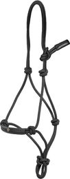 Kentucky Dy'on Trainingshalfter für Pferde Schwarz Leder Größe Warmblut – Bild 1 von 3