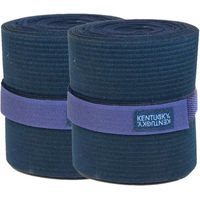 Produktbild von Kentucky Elastische Fleece-Gamaschen für Pferde Blau