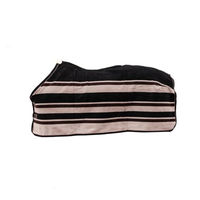 Produktbild von Kentucky Fleece Abschwitzdecke für Pferde Streifen Braun Beige 155 cm