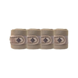 Kentucky Fleecebandagen Velvet Pearls Gamaschen beige – Bild 1 von 2