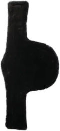 Kentucky Gamaschen aus Kunstleder Schwarz 135cm – Bild 1 von 3