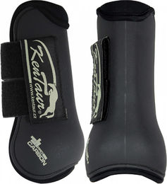Kentucky Gamaschen Carbon Jump Schwarz Neopren Größe WB für Warmblut – Bild 1 von 5