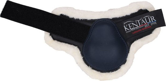 Kentucky Gamaschen Plüsch Schwarz Weiß für Warmblut – Bild 1 von 2