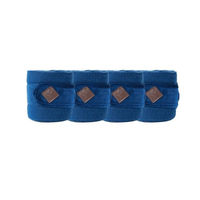 Produktbild von Kentucky Gamaschen Polar-Fleecedecken-Bandagen Basic Velvet Blau 4er-Pack
