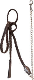 Kentucky Geflochtene Leder-Präsentationslonge mit Kette – Bild 1 von 5
