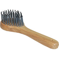 Produktbild von Kentucky Grooming Deluxe Mähnen- und Schweifbürste aus Rosshaar und Holz