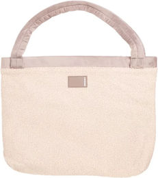 Produktbild von Kentucky Handtasche aus Fleece Teddy in Beige 45 x 57 cm