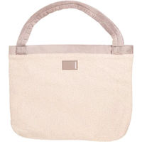 Produktbild von Kentucky Handtasche aus Fleece Teddy in Beige 45 x 57 cm