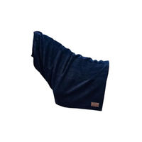 Produktbild von Kentucky Heavy Fleece Pferdeschal Blau für Vollblut