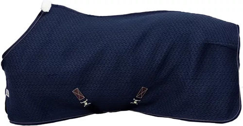 Kentucky Horsewear 4D Spacer Abschwitzdecke für Pferde in Blau – Bild 1 von 2