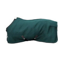 Produktbild von Kentucky Horsewear Abschwitzdecke 4D Spacer für Pferde in Tannengrün Größe 145 - 1 Stk.