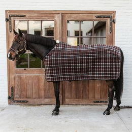 Kentucky Horsewear Abschwitzdecke Heavy Fleece Braun 155 – Bild 1 von 7
